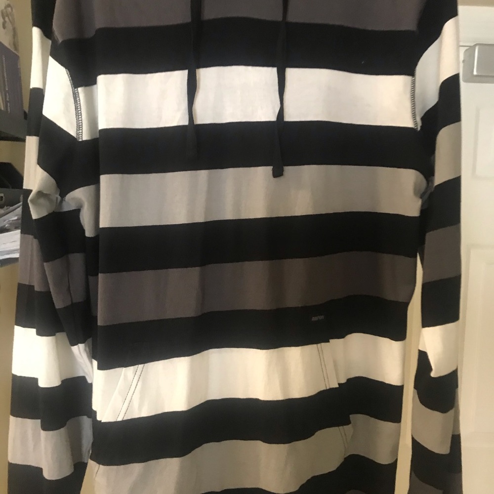 Men’s long sleeve hoodie shirt